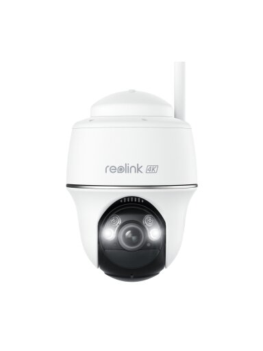 Reolink | Smart 4K Pan and Tilt Camera with Spotlights | Argus Series B440 | Dome | 8 MP | 4mm | H.265 | Micro SD, Max.128GB