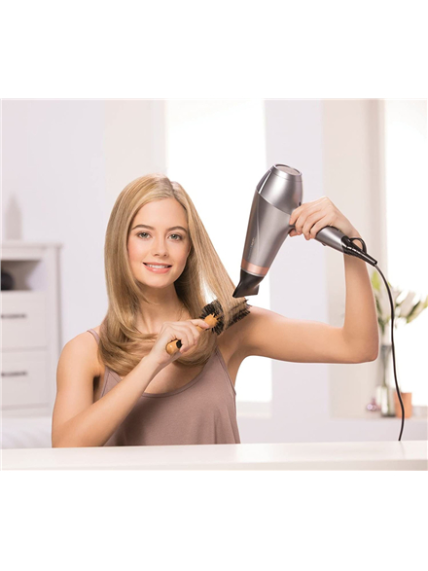Remington | Hair Dryer | AC8820 | 2200 W | Number of temperature settings 3 | Ionic function | Diffuser nozzle | Silver 2 Remington | Hair Dryer | AC8820 | 2200 W | Number of temperature settings 3 | Ionic function | Diffuser nozzle | Silver 2