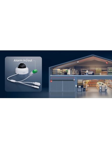 Reolink | 4K IK10 Vandal-Proof PoE Camera with 5X Optical Zoom | RP-PCV8MZ | Dome | 8 MP | F2.7-13.5mm/F1.6 | IP67 | H.265/H.264 | Micro SD, Max. 512 GB 4 Reolink | 4K IK10 Vandal-Proof PoE Camera with 5X Optical Zoom | RP-PCV8MZ | Dome | 8 MP | F2.7-13.5mm/F1.6 | IP67 | H.265/H.264 | Micro SD, Max. 512 GB 4