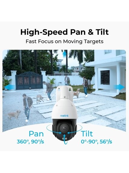 Reolink Smart 4K PTZ PoE Security Camera with 16X Optical Zoom 3 Reolink Smart 4K PTZ PoE Security Camera with 16X Optical Zoom 3