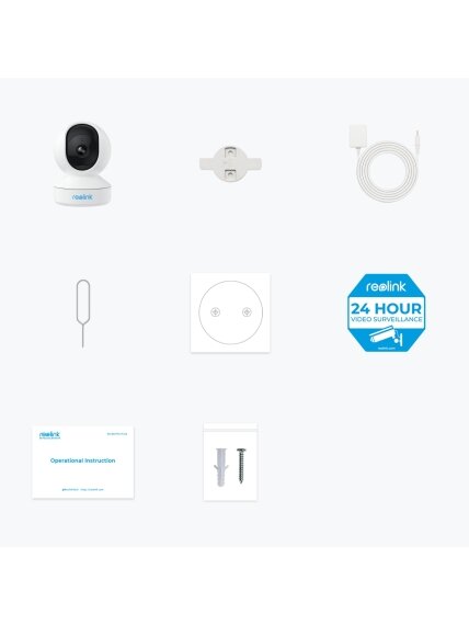 Reolink | Super HD Camera | E Series E320 | PTZ | 3 MP | 4mm/F2.0 | H.264 | Micro SD, Max. 512 GB 4 Reolink | Super HD Camera | E Series E320 | PTZ | 3 MP | 4mm/F2.0 | H.264 | Micro SD, Max. 512 GB 4