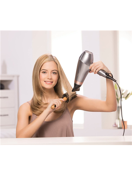 Remington | Hair Dryer | AC8820 | 2200 W | Number of temperature settings 3 | Ionic function | Diffuser nozzle | Silver 2