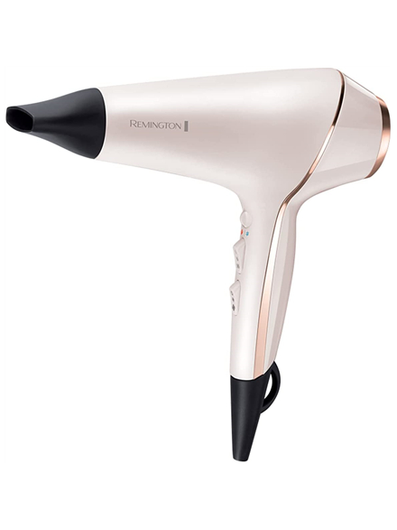 Remington | Hair dryer | ProLuxe AC9140 | 2400 W | Number of temperature settings 3 | Ionic function | Diffuser nozzle | White/Gold/Black 1 Remington | Hair dryer | ProLuxe AC9140 | 2400 W | Number of temperature settings 3 | Ionic function | Diffuser nozzle | White/Gold/Black 1