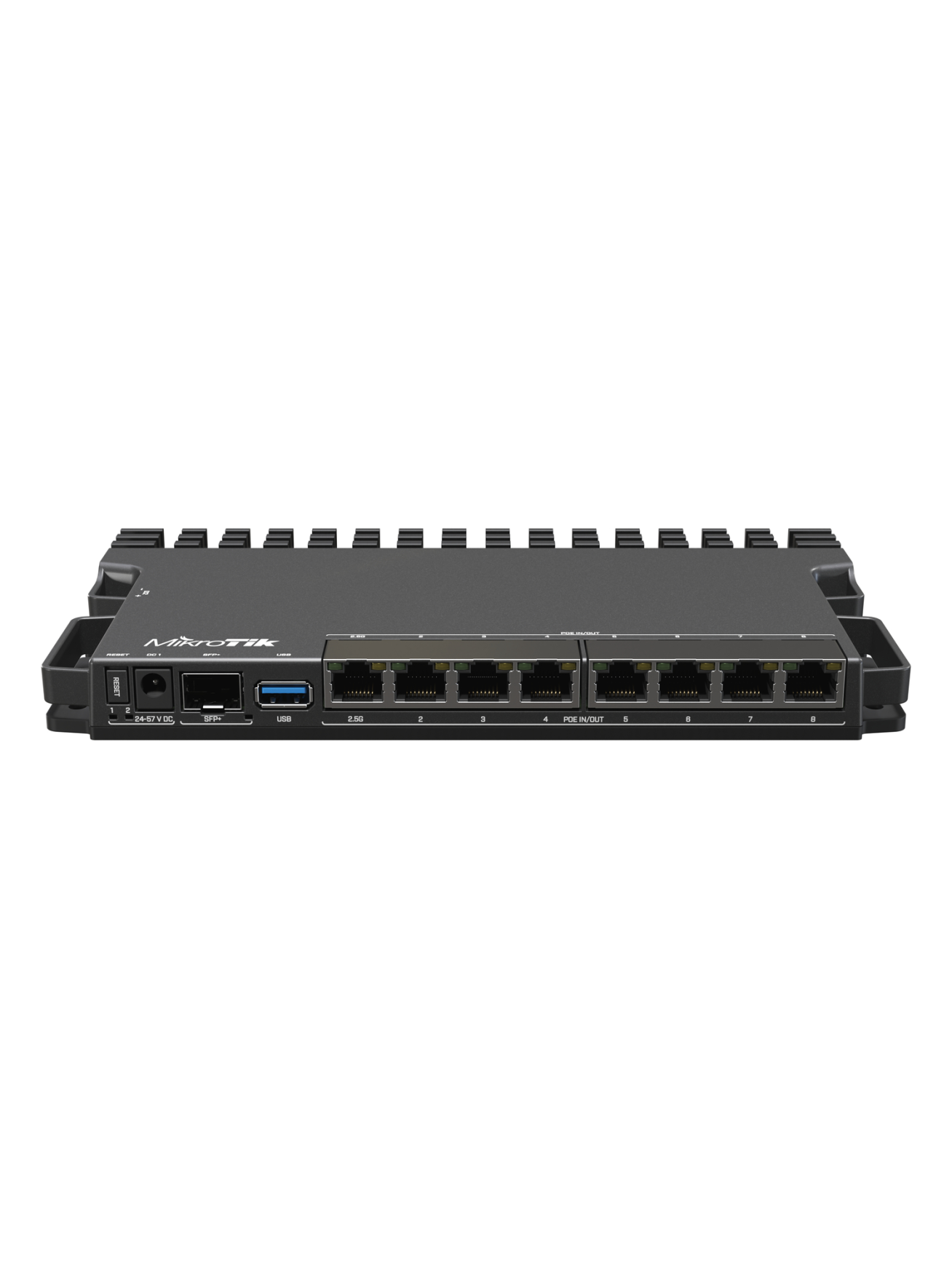 RouterBOARD | RB5009UPr+S+IN | No Wi-Fi | 10/100/1000 Mbit/s | Ethernet LAN (RJ-45) ports 7 | Mesh Support No | MU-MiMO No | No mobile broadband 2 RouterBOARD | RB5009UPr+S+IN | No Wi-Fi | 10/100/1000 Mbit/s | Ethernet LAN (RJ-45) ports 7 | Mesh Support No | MU-MiMO No | No mobile broadband 2