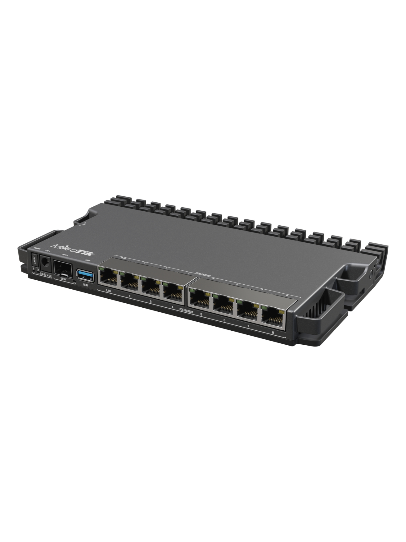RouterBOARD | RB5009UPr+S+IN | No Wi-Fi | 10/100/1000 Mbit/s | Ethernet LAN (RJ-45) ports 7 | Mesh Support No | MU-MiMO No | No mobile broadband 1 RouterBOARD | RB5009UPr+S+IN | No Wi-Fi | 10/100/1000 Mbit/s | Ethernet LAN (RJ-45) ports 7 | Mesh Support No | MU-MiMO No | No mobile broadband 1