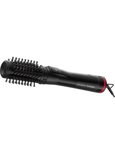 Rowenta Activ Keratin and Shine Hair Brush | x Karl Lagerfeld CF952LF0 | Ion conditioning | Number of heating levels 2 | 1000 W | Black