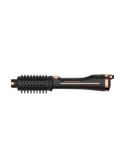 Rowenta | Styling Hair Brush | CF9620 | Temperature (max) 80 °C | Number of heating levels 3 | Black/Gold Rose Rowenta | Styling Hair Brush | CF9620 | Temperature (max) 80 °C | Number of heating levels 3 | Black/Gold Rose