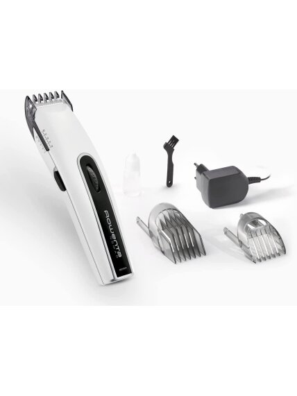 Rowenta | Hair Clipper | TN1400F0 | Cordless | Number of length steps 19 | White/Black
