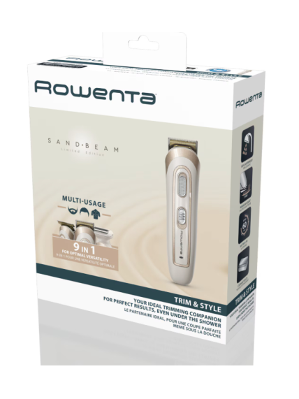 Rowenta Trimmer | TN9154F0 | Cordless | Number of length steps 6 | Cream 4