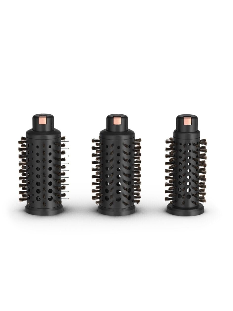 Rowenta | Styling Hair Brush | CF9620 | Temperature (max) 80 °C | Number of heating levels 3 | Black/Gold Rose 4