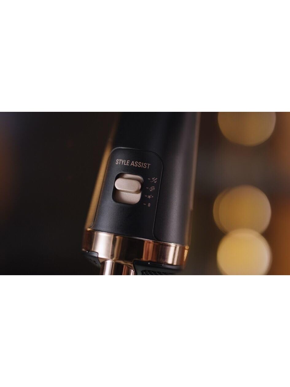 Rowenta | Styling Hair Brush | CF9620 | Temperature (max) 80 °C | Number of heating levels 3 | Black/Gold Rose 5
