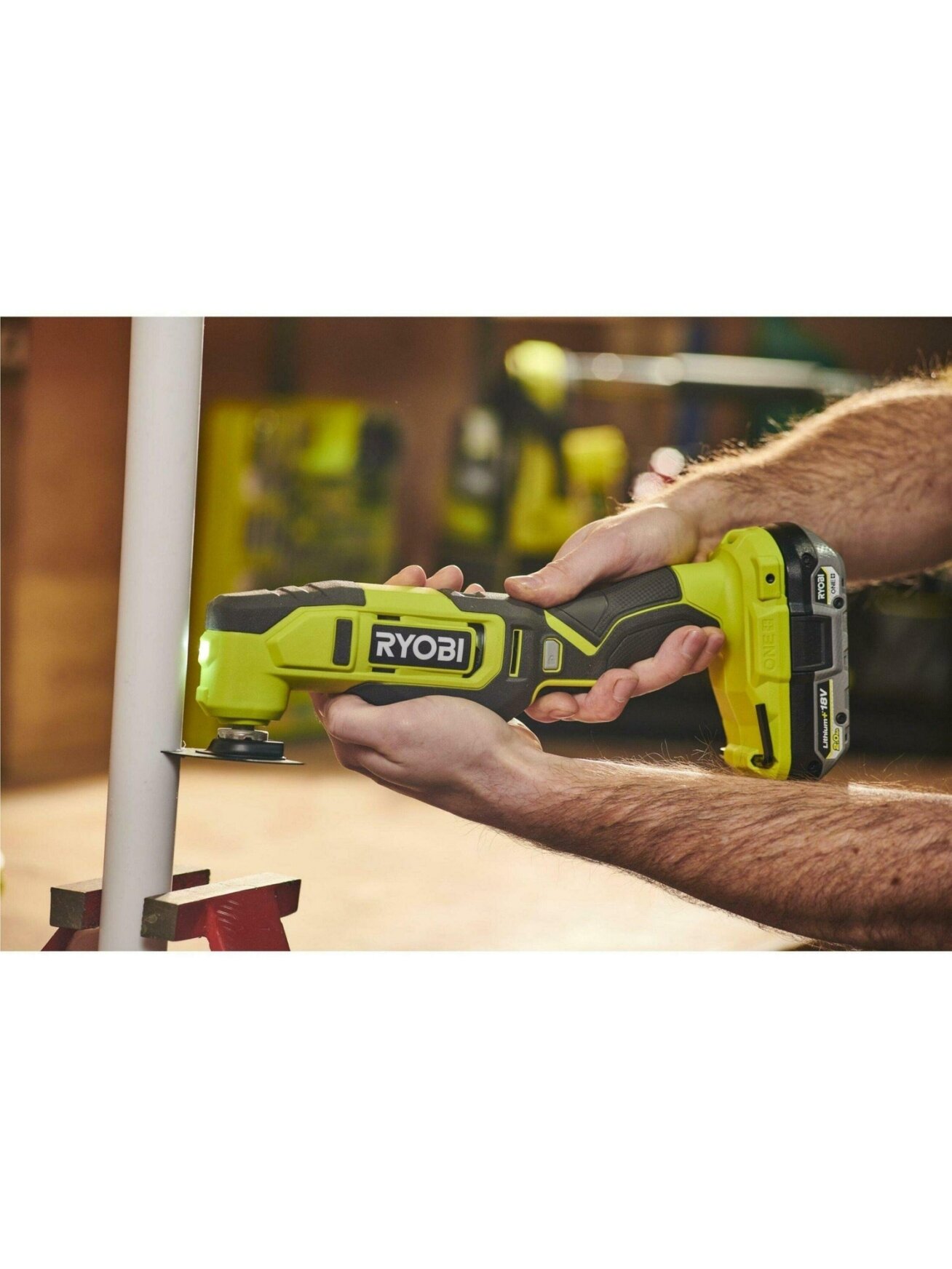 Ryobi | Cordless Multi-Tool ONE+ RMT18-0, 18 V (without battery and charger) 3 Ryobi | Cordless Multi-Tool ONE+ RMT18-0, 18 V (without battery and charger) 3