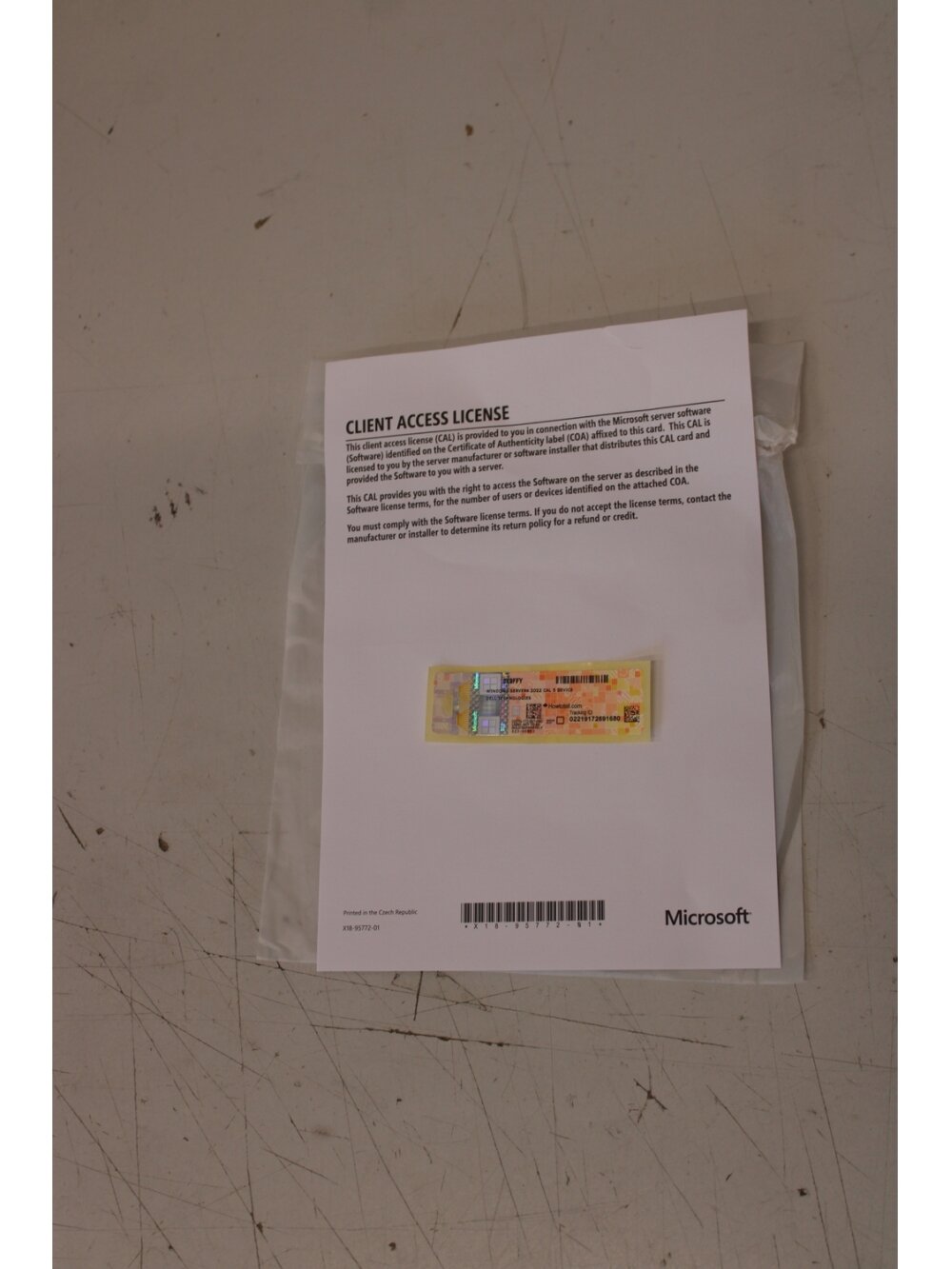 SALE OUT. Dell Windows Server 2022/2019 | 5-pack of Windows Server 2022/2019 Device CALs | OPEN PACKAGE | Client Access License 1