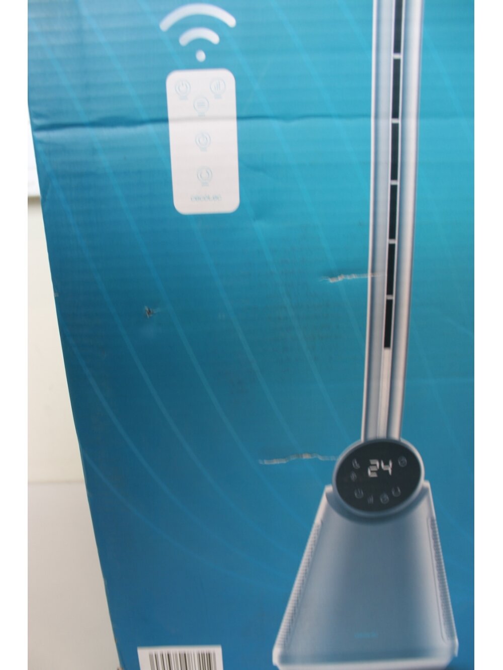 SALE OUT. EnergySilence 9890 Skyline Bladeless | Tower Fan | Stand Fan | 50 W | Diameter 23 cm | Number of speeds 3 | Oscillation | Timer | Remote control | Grey/White | DAMAGED PACKAGING 1 SALE OUT. EnergySilence 9890 Skyline Bladeless | Tower Fan | Stand Fan | 50 W | Diameter 23 cm | Number of speeds 3 | Oscillation | Timer | Remote control | Grey/White | DAMAGED PACKAGING 1