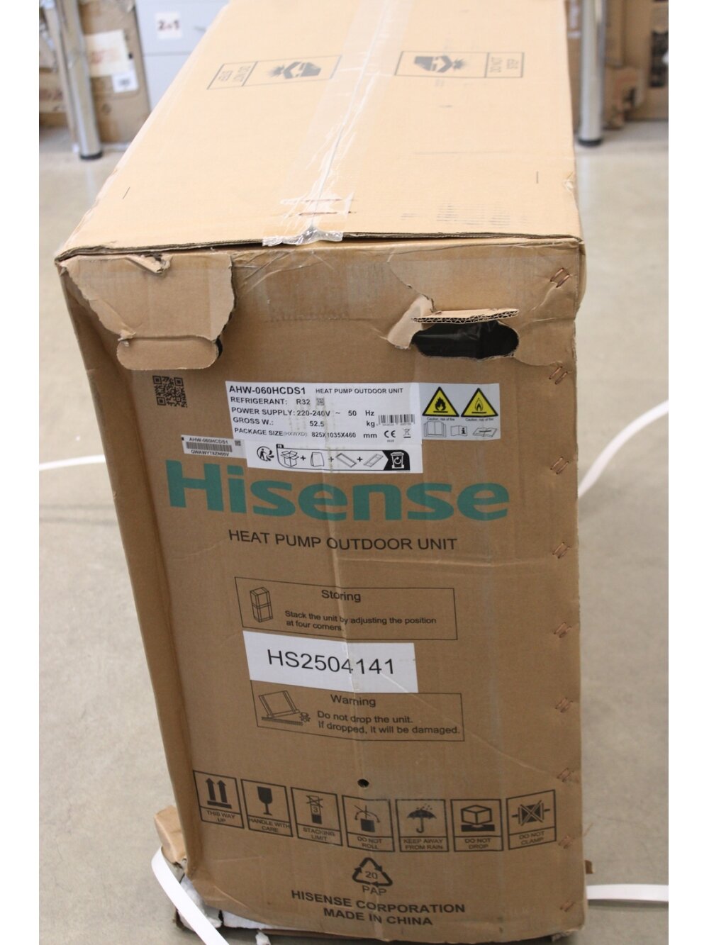 SALE OUT. Hisense Hi-Therma 6 kw heat pump Split type Outdoor unit | Hisense AHW-060HCDS1 | Hi-Therma 6 kw heat pump Split type Outdoor unit | DAMAGED PACKAGING AND BENT CORPUSE 1 SALE OUT. Hisense Hi-Therma 6 kw heat pump Split type Outdoor unit | Hisense AHW-060HCDS1 | Hi-Therma 6 kw heat pump Split type Outdoor unit | DAMAGED PACKAGING AND BENT CORPUSE 1