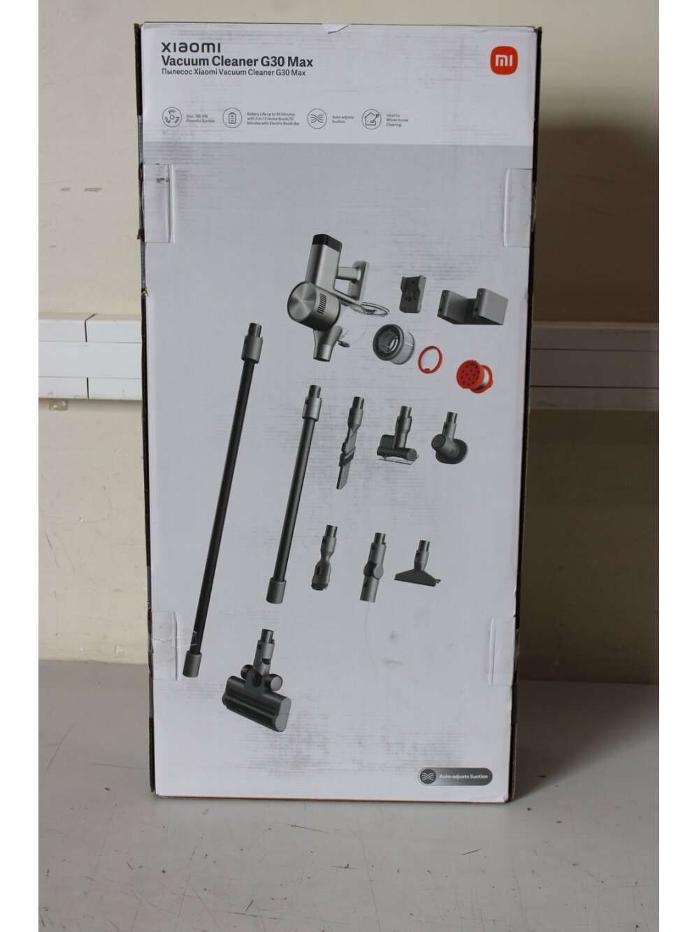 SALE OUT. Xiaomi Vacuum Cleaner | G30 Max EU | Cordless operating | 700 W | 28.8 V | Grey | Warranty 24 month(s) | USED, DIRTY, MISSING INNER PACKAGING, MISSING POWER CHARGER SALE OUT. Xiaomi Vacuum Cleaner | G30 Max EU | Cordless operating | 700 W | 28.8 V | Grey | Warranty 24 month(s) | USED, DIRTY, MISSING INNER PACKAGING, MISSING POWER CHARGER