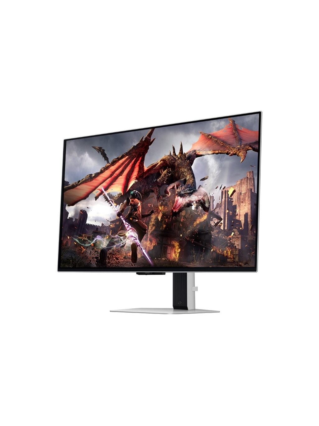 Samsung | LS32DG802SUXDU | 32 " | OLED | 4K | 16:9 | 240 Hz | 0.03 ms | 3840 x 2160 pixels | 200 cd/m² | HDMI ports quantity 2 | Silver 1