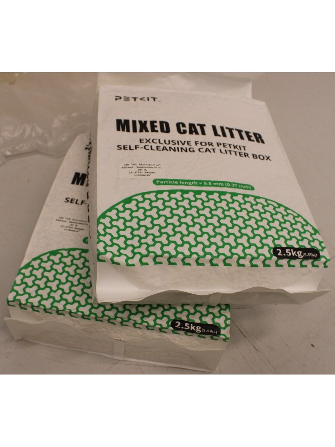 SALE OUT. | PETKIT Mixed Cat Litter, 3 bags | DAMAGED PACKAGING, MISSING 1 BAG 1