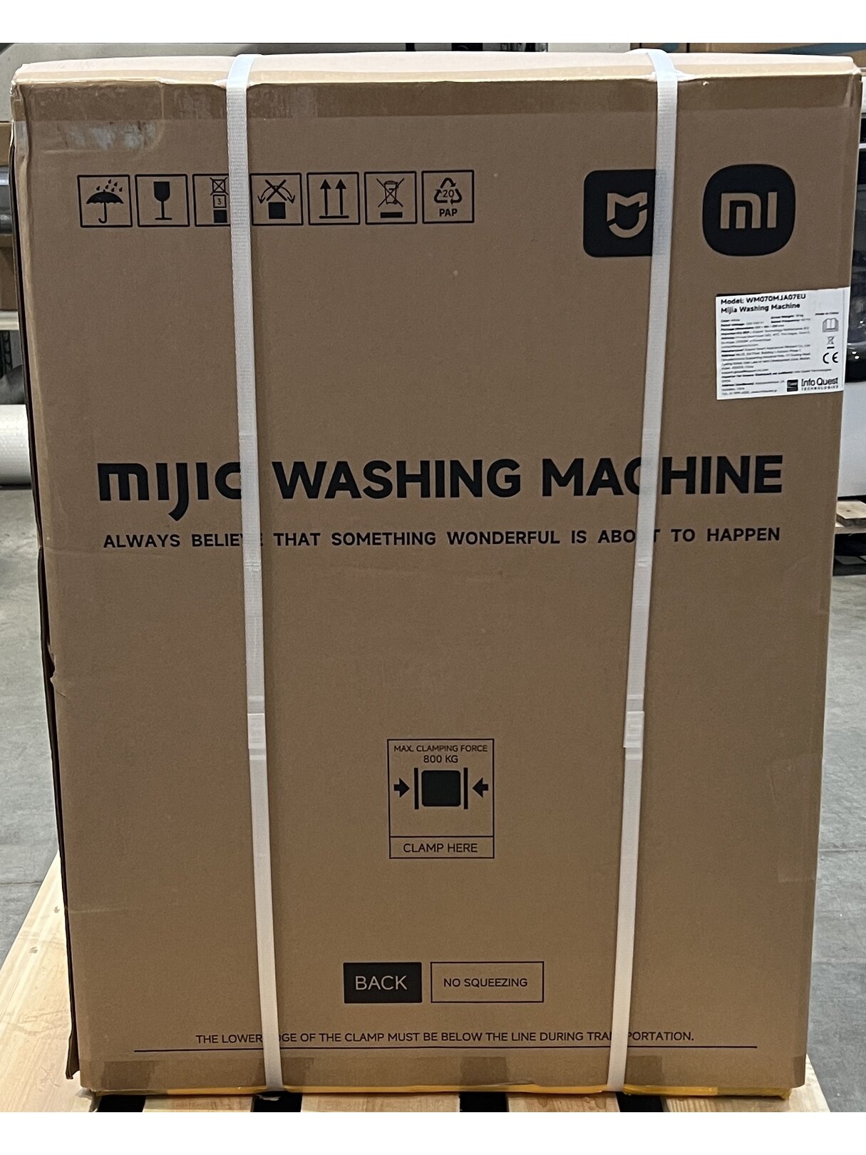 SALE OUT. Xiaomi Mijia Front Load Washer 7kg EU. DAMAGED PACKAGING | SALE OUT. | Xiaomi DAMAGED PACKAGING