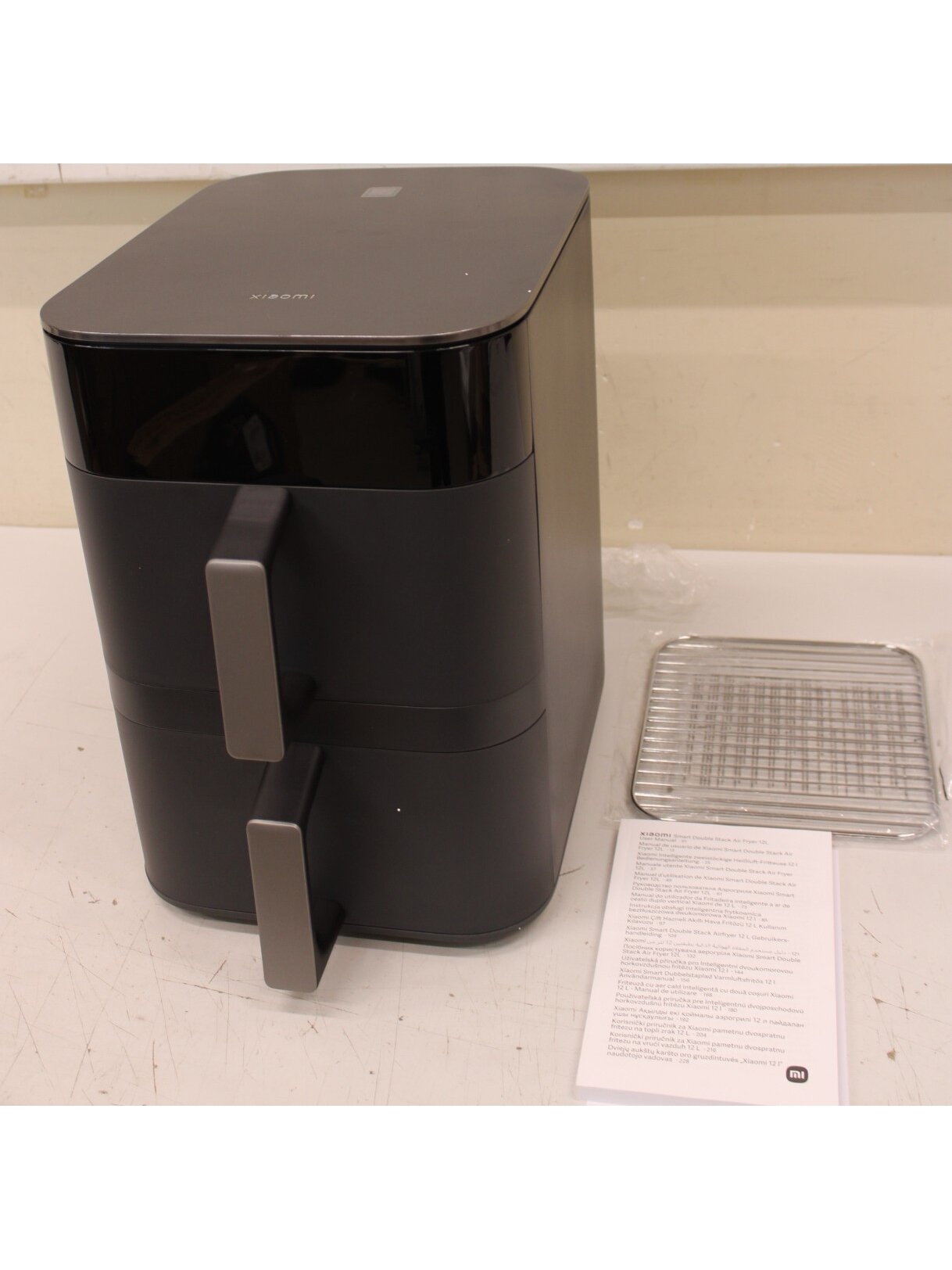 SALE OUT. Xiaomi Smart Double Stack Air Fryer 12L | Power 2800 W | Capacity 12 L | Black | DAMAGED PACKAGING AS DEMO | 24 month(s) 2 SALE OUT. Xiaomi Smart Double Stack Air Fryer 12L | Power 2800 W | Capacity 12 L | Black | DAMAGED PACKAGING AS DEMO | 24 month(s) 2