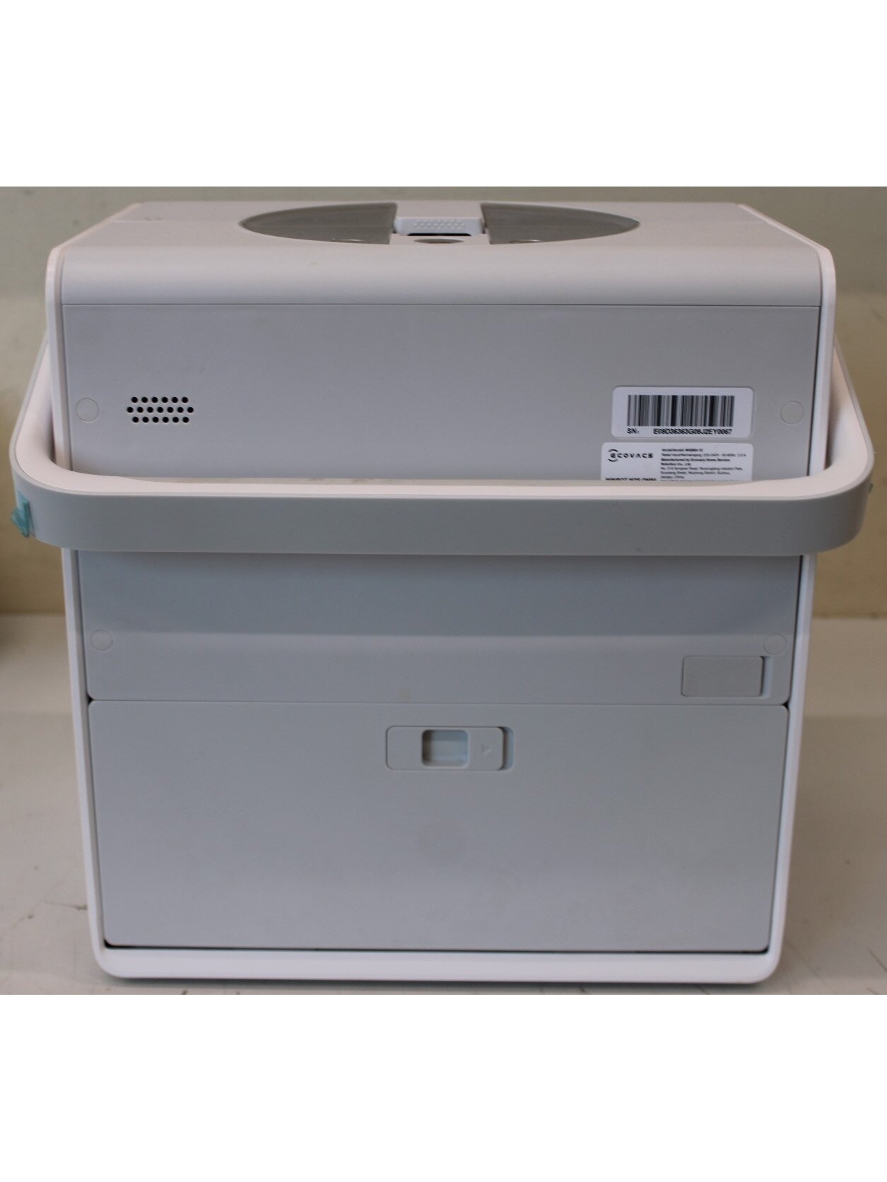SALE OUT. | Ecovacs Window Cleaning Robot | WINBOT W2S OMNI | Corded | 8000 Pa | White | ITEM USED, DIRTY AND SCRATCHED 1 SALE OUT. | Ecovacs Window Cleaning Robot | WINBOT W2S OMNI | Corded | 8000 Pa | White | ITEM USED, DIRTY AND SCRATCHED 1