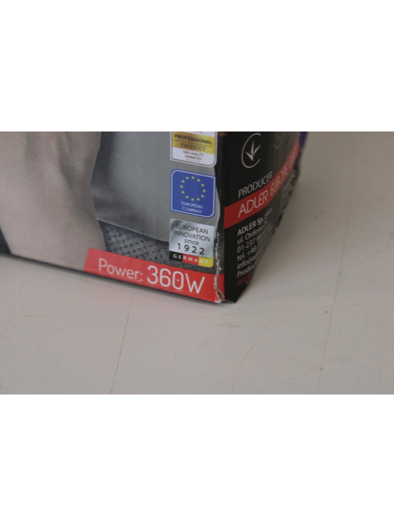 SALE OUT. Adler Electric Hot water bottle warmer | AD 7427 | Number of heating levels 1 | Number of persons 1 | Remote control | Soft polar | 360 W | Gray | DAMAGED PACKAGING 3