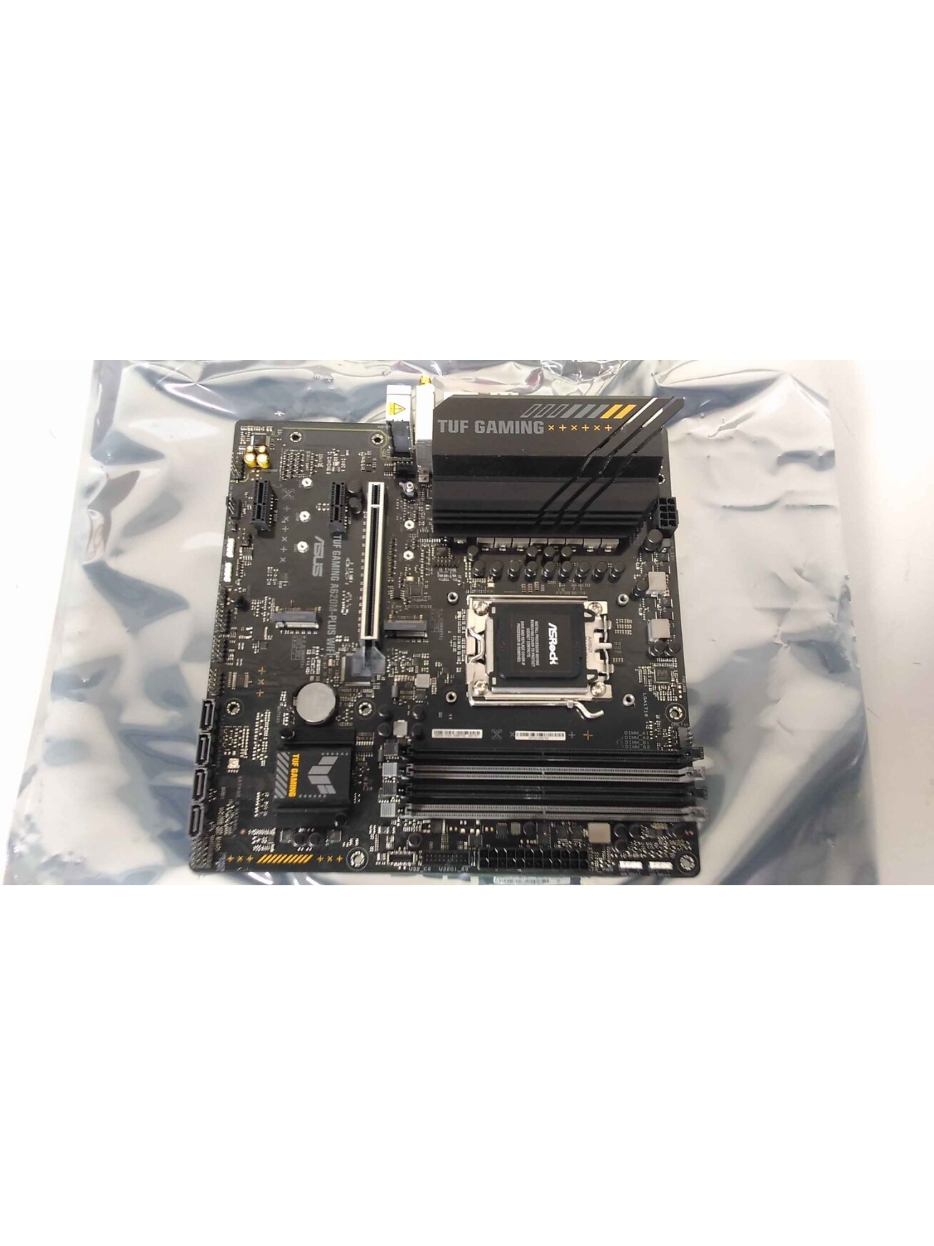 SALE OUT. Asus TUF GAMING A620M-PLUS WIFI | Processor family AMD | Processor socket AM5 | DDR5 DIMM | Memory slots 4 | Supported hard disk drive interfaces SATA, M.2 | Number of SATA connectors 4 | Chipset AMD A620 | Micro-ATX | USED, REFURBISHED, WITHOU SALE OUT. Asus TUF GAMING A620M-PLUS WIFI | Processor family AMD | Processor socket AM5 | DDR5 DIMM | Memory slots 4 | Supported hard disk drive interfaces SATA, M.2 | Number of SATA connectors 4 | Chipset AMD A620 | Micro-ATX | USED, REFURBISHED, WITHOU