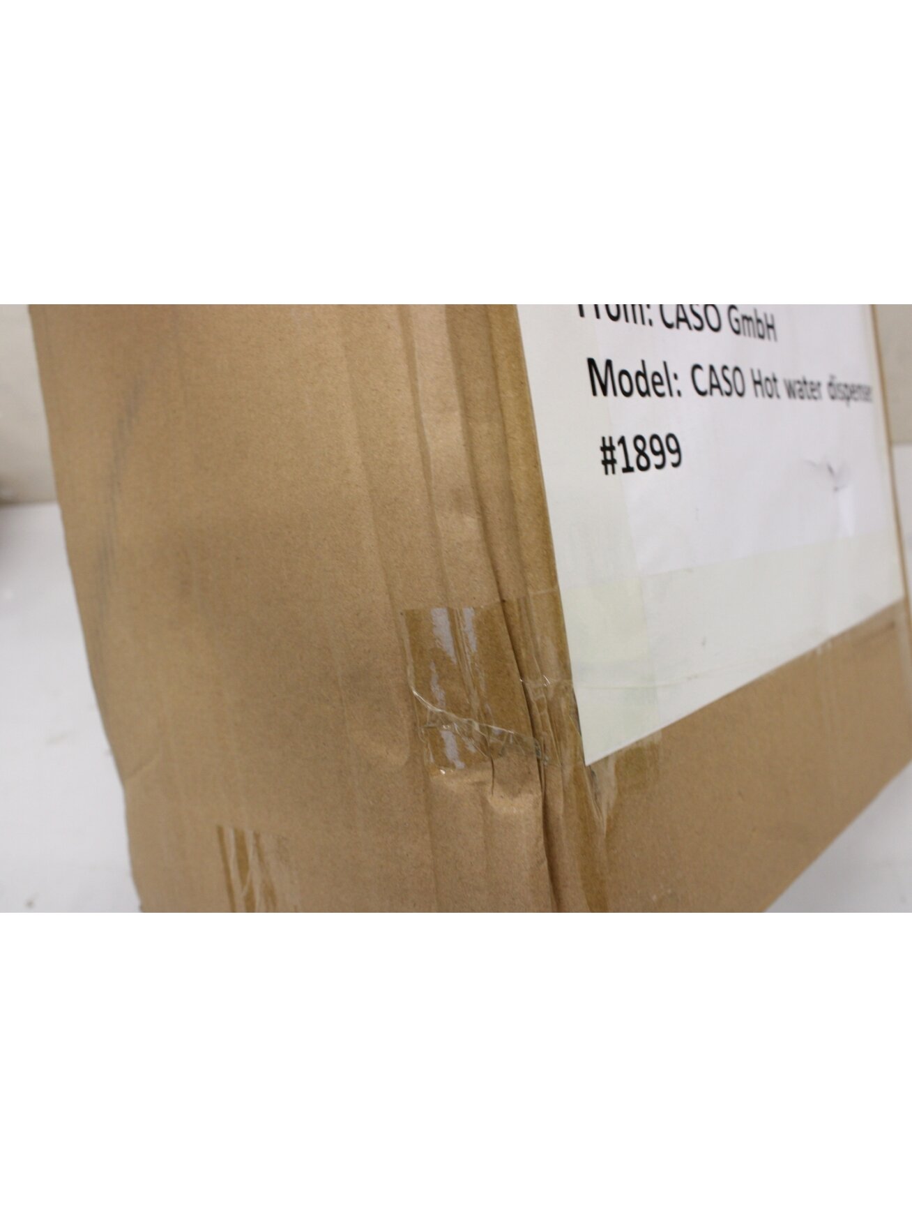 SALE OUT. Caso 01899 Hot Water Dispenser NOT ORIGINAL PACKAGING, SCRATCHED, DEMO | SALE OUT. | Caso NOT ORIGINAL PACKAGING, SCRATCHED, MISSING MANUAL 2