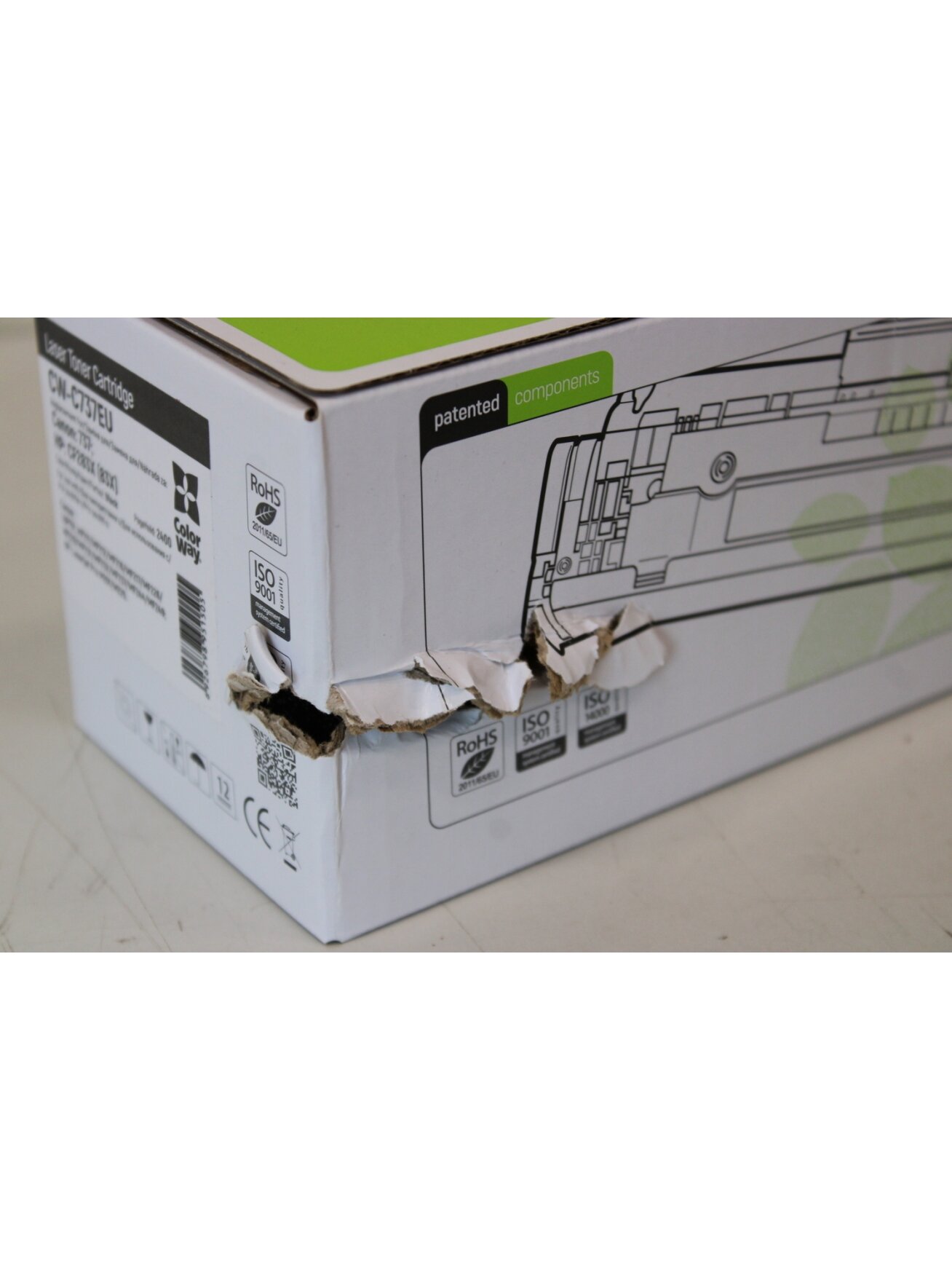 SALE OUT. ColorWay Toner Cartridge | Black | DAMAGED PACKAGING 1 SALE OUT. ColorWay Toner Cartridge | Black | DAMAGED PACKAGING 1