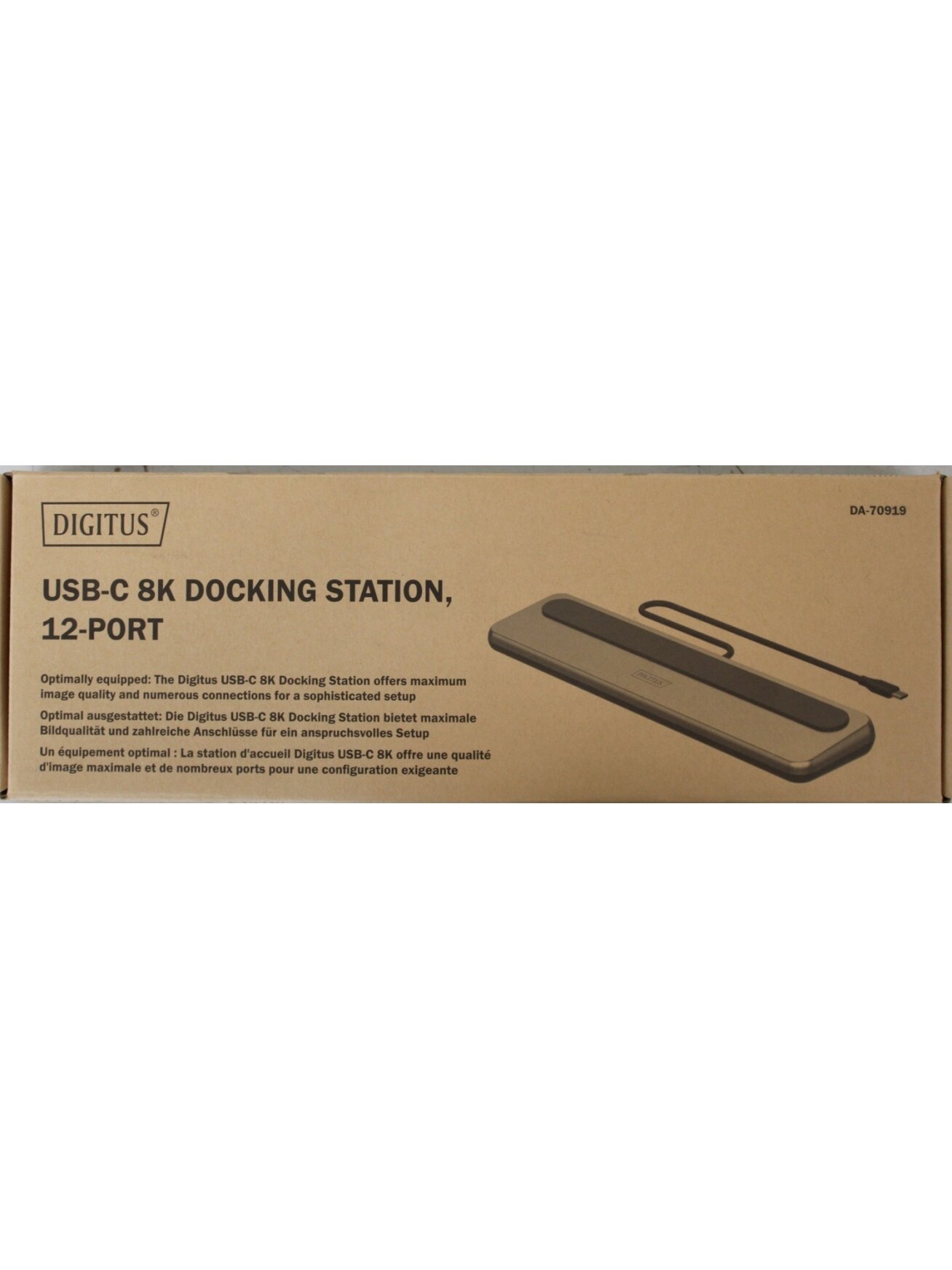SALE OUT. DIGITUS USB-C 8K docking station, 12-port | Digitus USB-C 8K docking station, 12-port | DA-70919 | Ethernet LAN (RJ-45) ports 1 | HDMI ports quantity 2 | Warranty 24 month(s) | DEMO SALE OUT. DIGITUS USB-C 8K docking station, 12-port | Digitus USB-C 8K docking station, 12-port | DA-70919 | Ethernet LAN (RJ-45) ports 1 | HDMI ports quantity 2 | Warranty 24 month(s) | DEMO