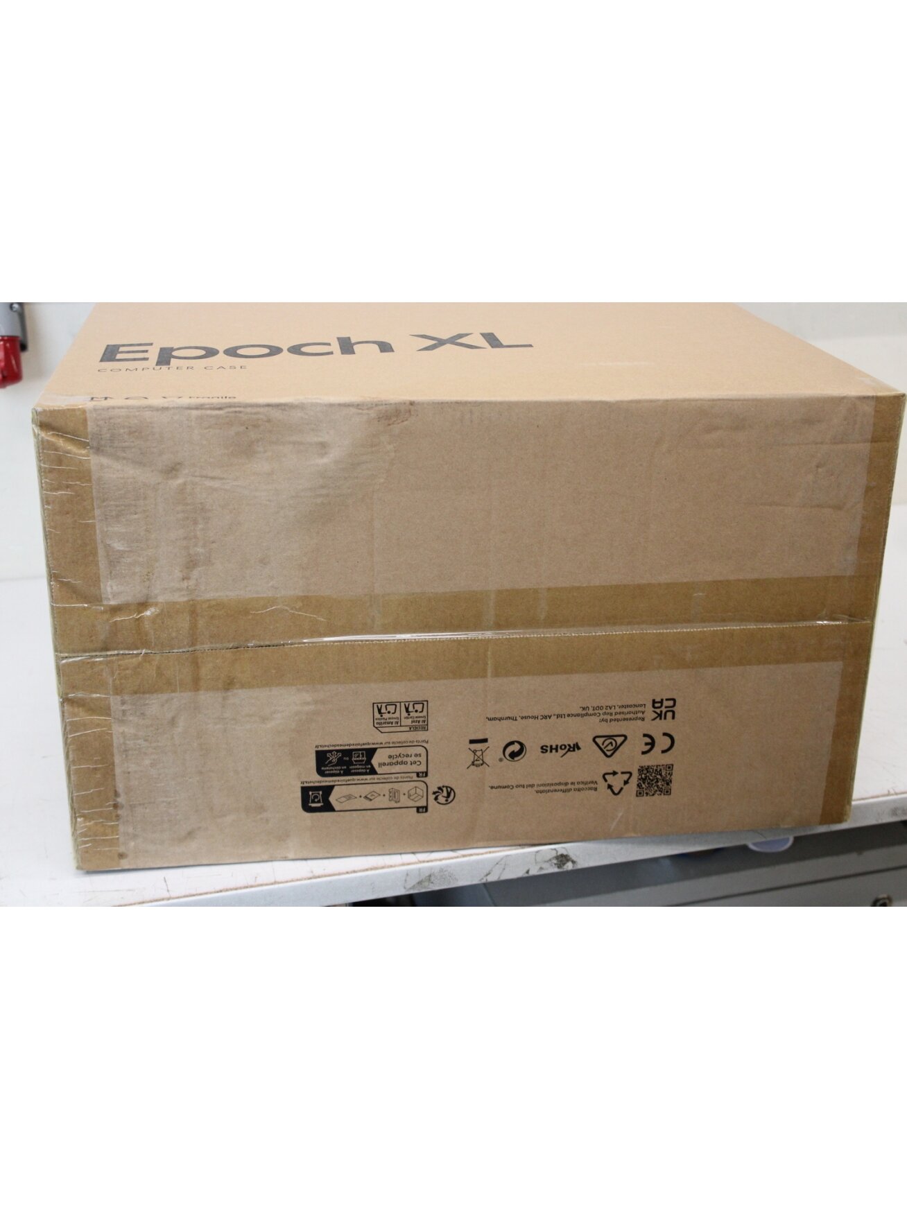 SALE OUT. Fractal Design Epoch XL Computer Case, White TG RGB Clear Tint | SALE OUT. Fractal Design Case | Epoch XL | White TG RGB Clear Tint | ATX | DAMAGED PACKAGING 3
