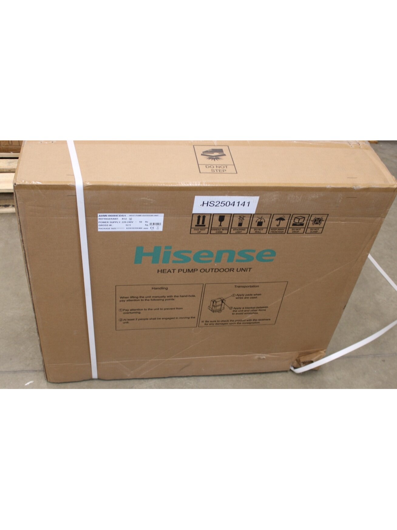 SALE OUT. Hisense Hi-Therma 6 kw heat pump Split type Outdoor unit | Hisense AHW-060HCDS1 | Hi-Therma 6 kw heat pump Split type Outdoor unit | DAMAGED PACKAGING AND BENT CORPUSE SALE OUT. Hisense Hi-Therma 6 kw heat pump Split type Outdoor unit | Hisense AHW-060HCDS1 | Hi-Therma 6 kw heat pump Split type Outdoor unit | DAMAGED PACKAGING AND BENT CORPUSE