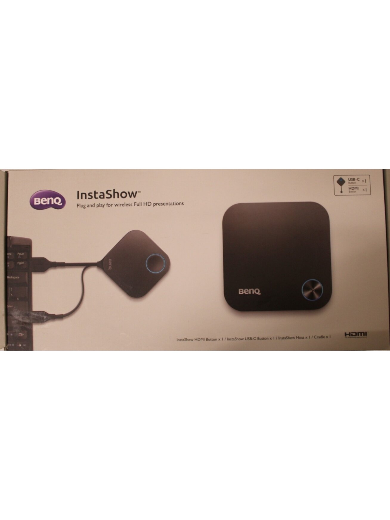 SALE OUT. InstaShow Wireless Presentation System | WDC10HC | UNPACKED, SCRATCHED ITEM SALE OUT. InstaShow Wireless Presentation System | WDC10HC | UNPACKED, SCRATCHED ITEM