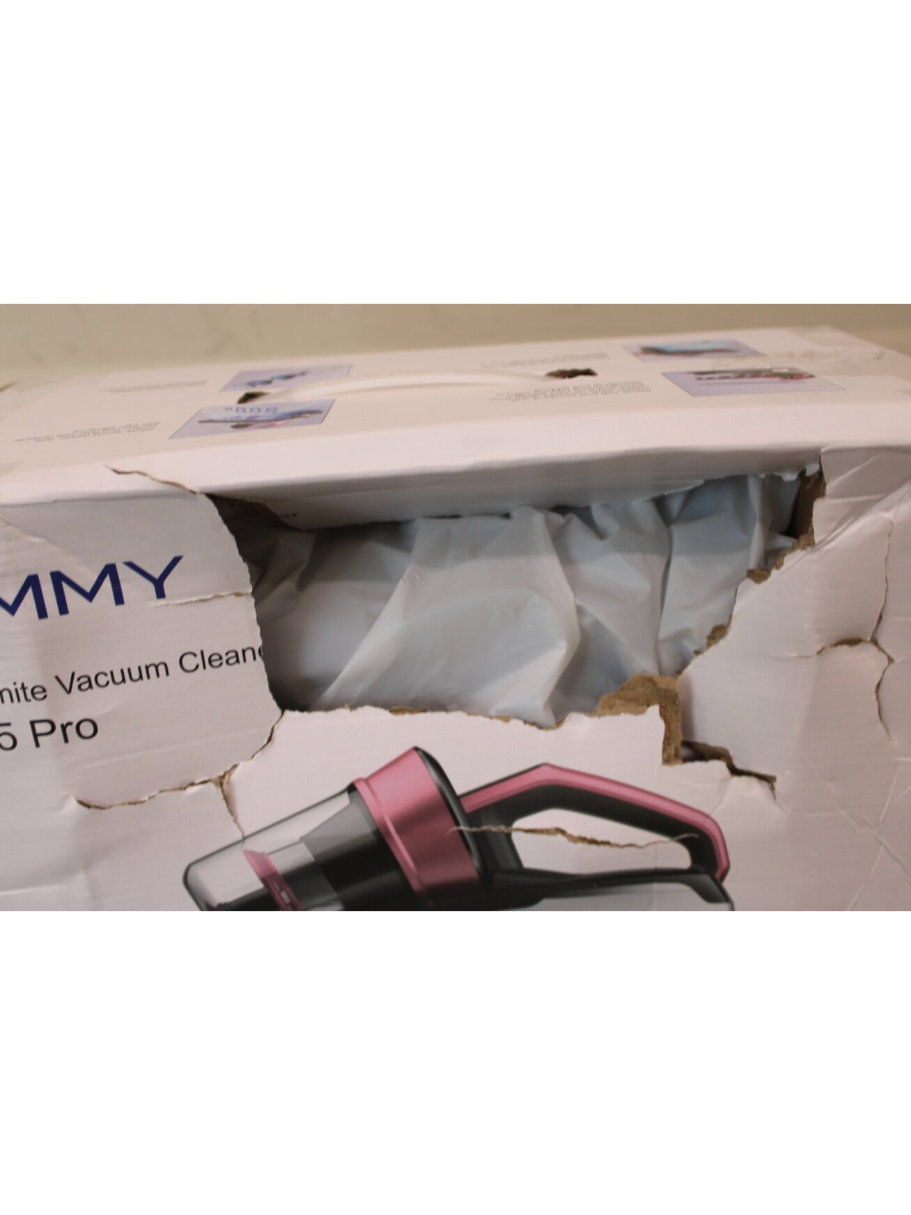 SALE OUT. | Jimmy Vacuum Cleaner | BX5 Pro Anti-mite | Corded operating | Handheld | 500 W | 220-240 V | Warranty 24 month(s) | DAMAGED PACKAGING 1