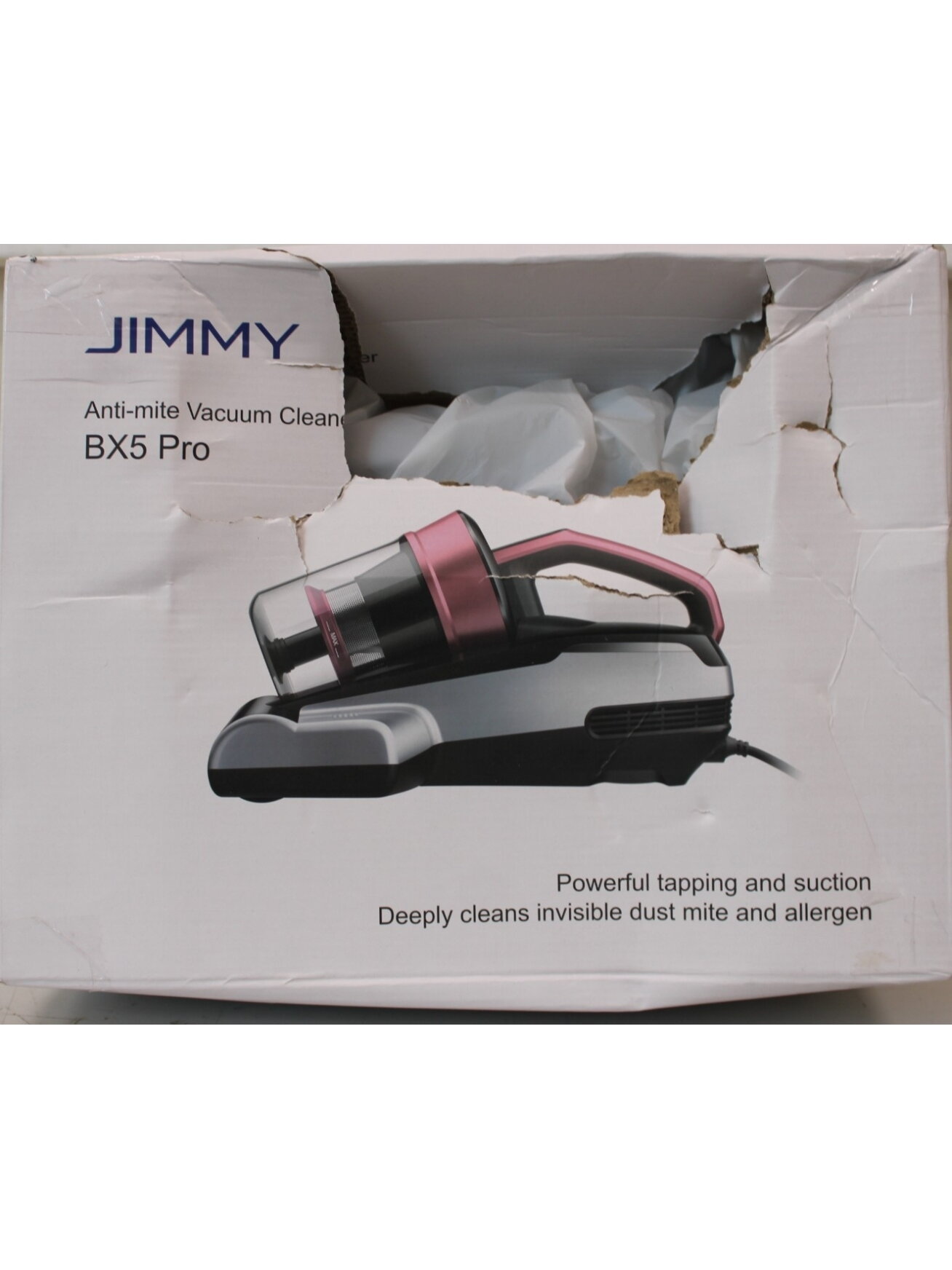 SALE OUT. | Jimmy Vacuum Cleaner | BX5 Pro Anti-mite | Corded operating | Handheld | 500 W | 220-240 V | Warranty 24 month(s) | DAMAGED PACKAGING