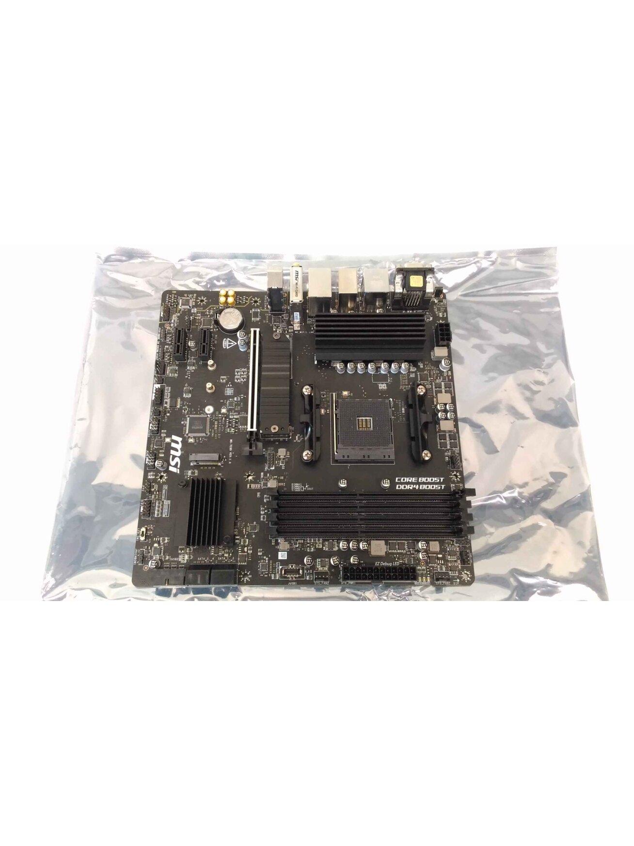 SALE OUT. MSI B550M PRO-VDH WIFI | Processor family AMD | Processor socket AM4 | DDR4 | Memory slots 4 | Chipset AMD B | Micro ATX | USED, REFURBISHED, WITHOUT ACCESSORIES, ONLY ANTENNAS AND BACKPANEL INCLUDED SALE OUT. MSI B550M PRO-VDH WIFI | Processor family AMD | Processor socket AM4 | DDR4 | Memory slots 4 | Chipset AMD B | Micro ATX | USED, REFURBISHED, WITHOUT ACCESSORIES, ONLY ANTENNAS AND BACKPANEL INCLUDED