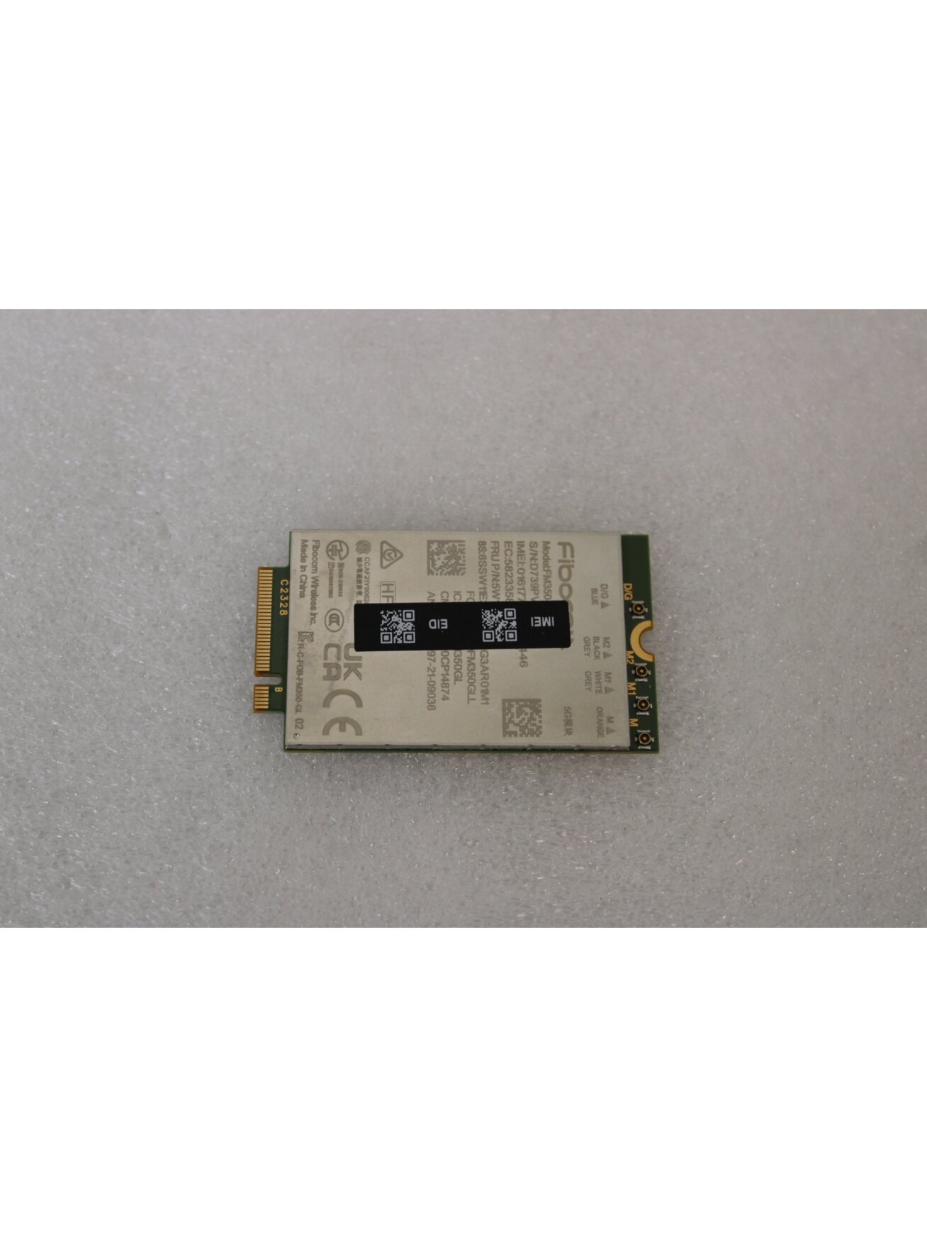 SALE OUT. | SALE OUT. Lenovo 5G Sub-6 GHz M.2 WWAN Module | ThinkPad Fibocom FM350-GL | USED 1 SALE OUT. | SALE OUT. Lenovo 5G Sub-6 GHz M.2 WWAN Module | ThinkPad Fibocom FM350-GL | USED 1