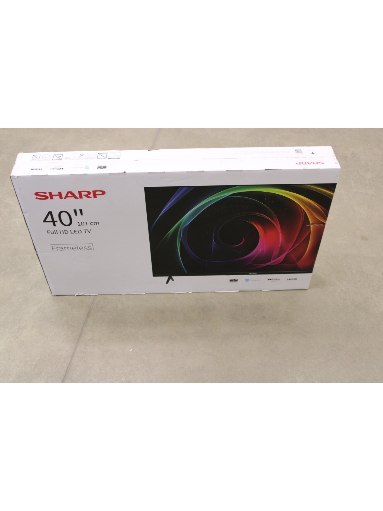 SALE OUT. Sharp 40HA1205E 40" (101cm) Full HD TV | SALE OUT. Sharp 40HA1205E | 40 | FHD | Black | DAMAGED PACKAGING