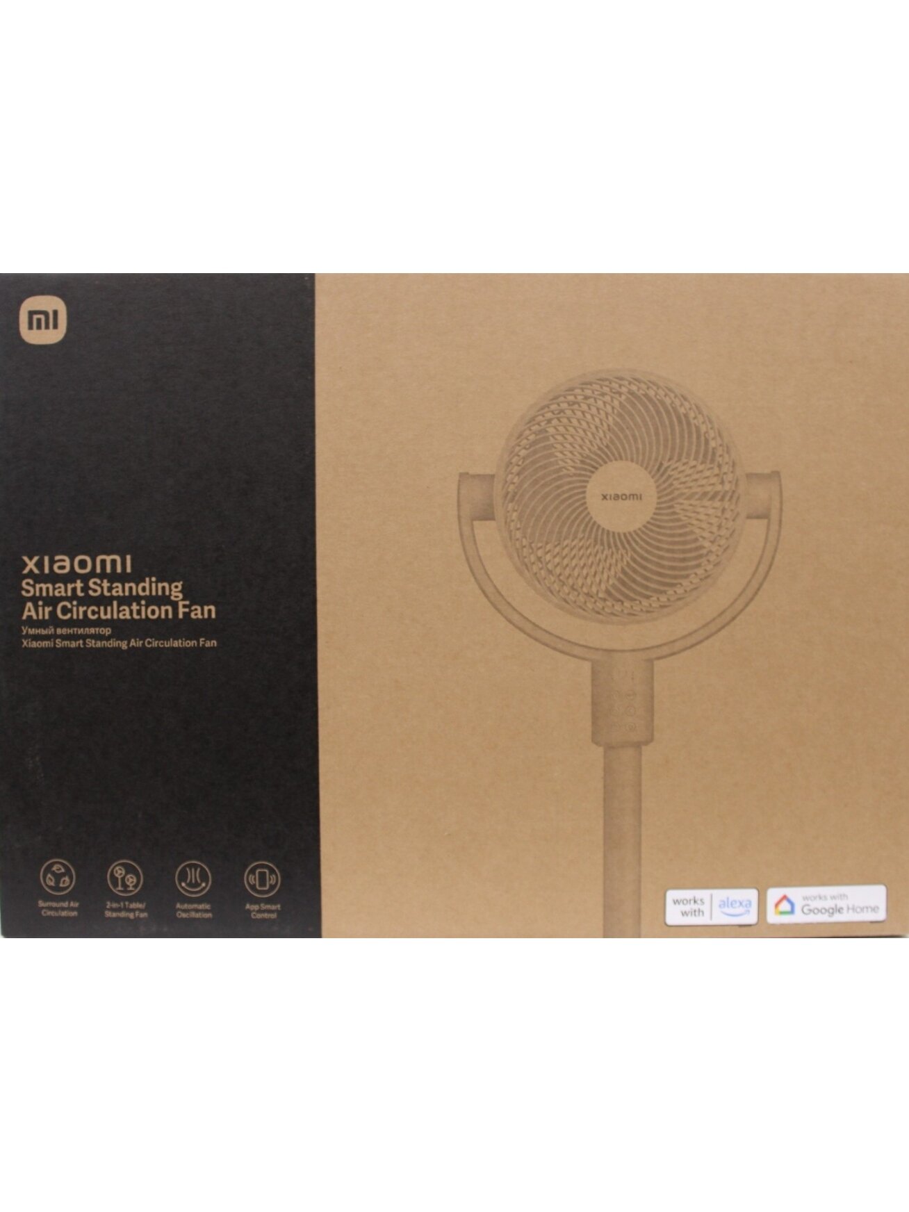 SALE OUT. Smart Standing Air Circulation Fan EU | Stand Fan | Diameter 32 cm | Number of speeds 100 | Oscillation | White | DEMO 1 SALE OUT. Smart Standing Air Circulation Fan EU | Stand Fan | Diameter 32 cm | Number of speeds 100 | Oscillation | White | DEMO 1