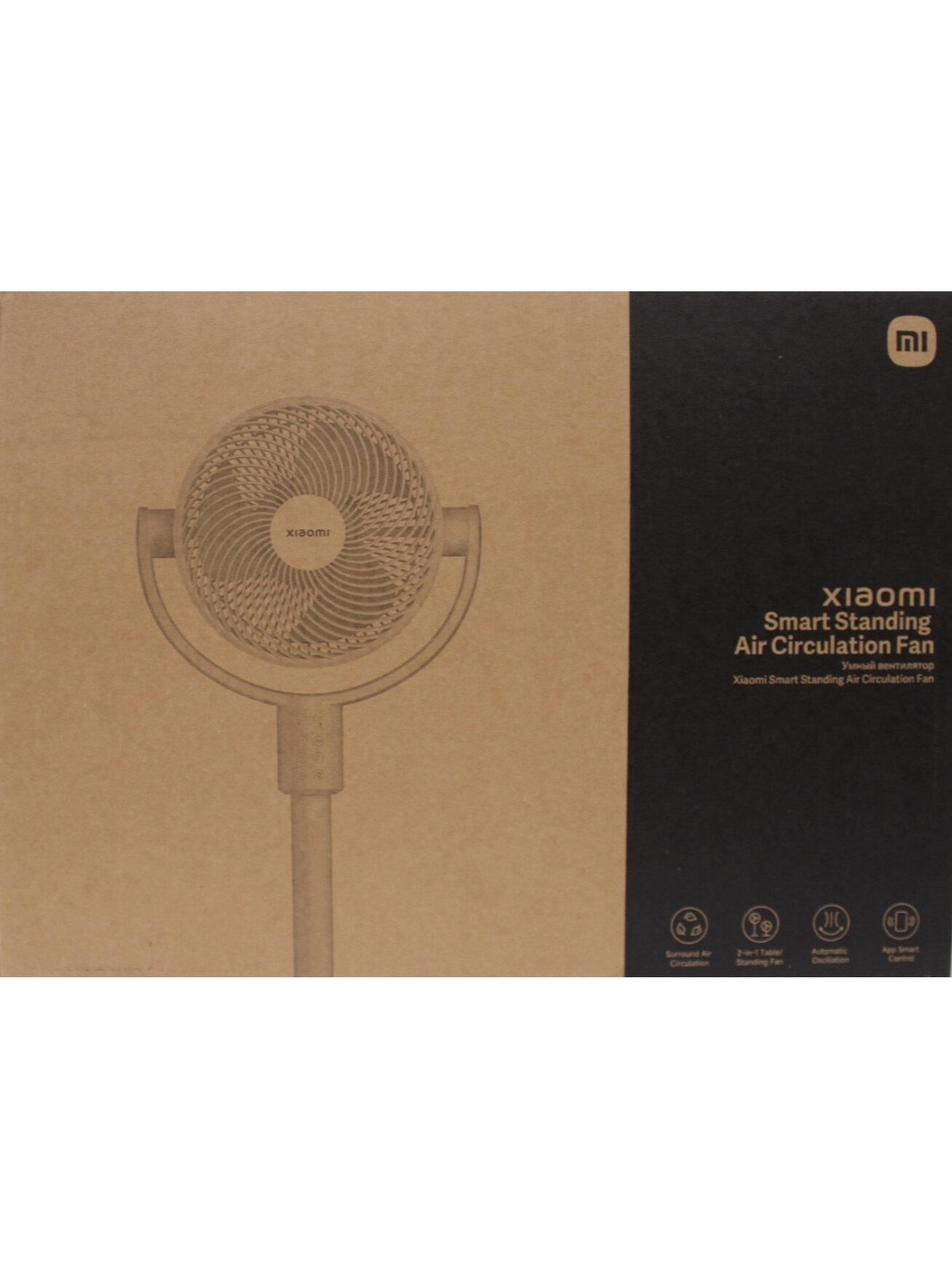 SALE OUT. Smart Standing Air Circulation Fan EU | Stand Fan | Diameter 32 cm | Number of speeds 100 | Oscillation | White | DEMO SALE OUT. Smart Standing Air Circulation Fan EU | Stand Fan | Diameter 32 cm | Number of speeds 100 | Oscillation | White | DEMO
