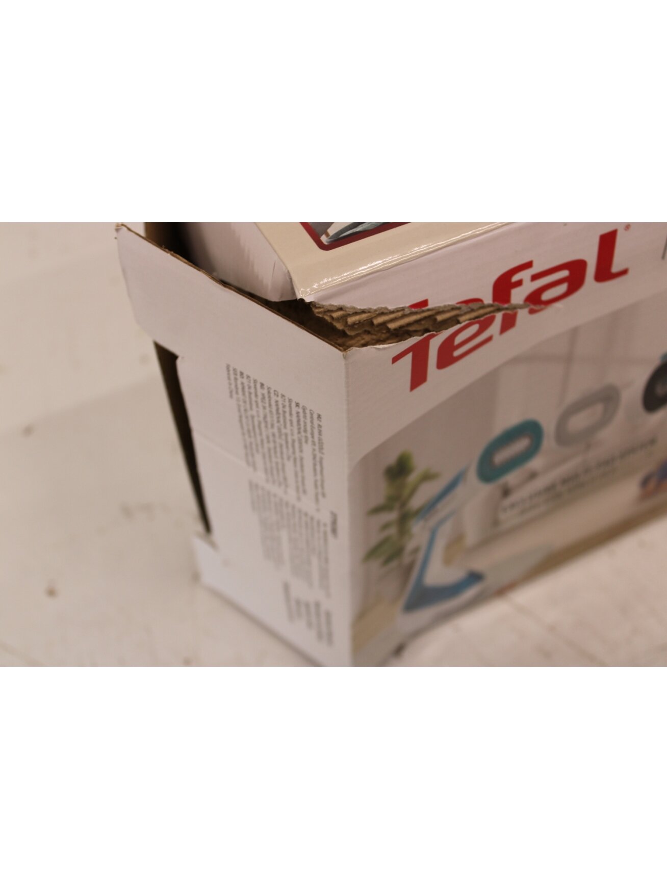 SALE OUT. | TEFAL Garment Steamer | DT9530E1 | Handheld | 1700 W | 0.2 L | 30 g/min | Blue/White | DAMAGED PACKAGING 1