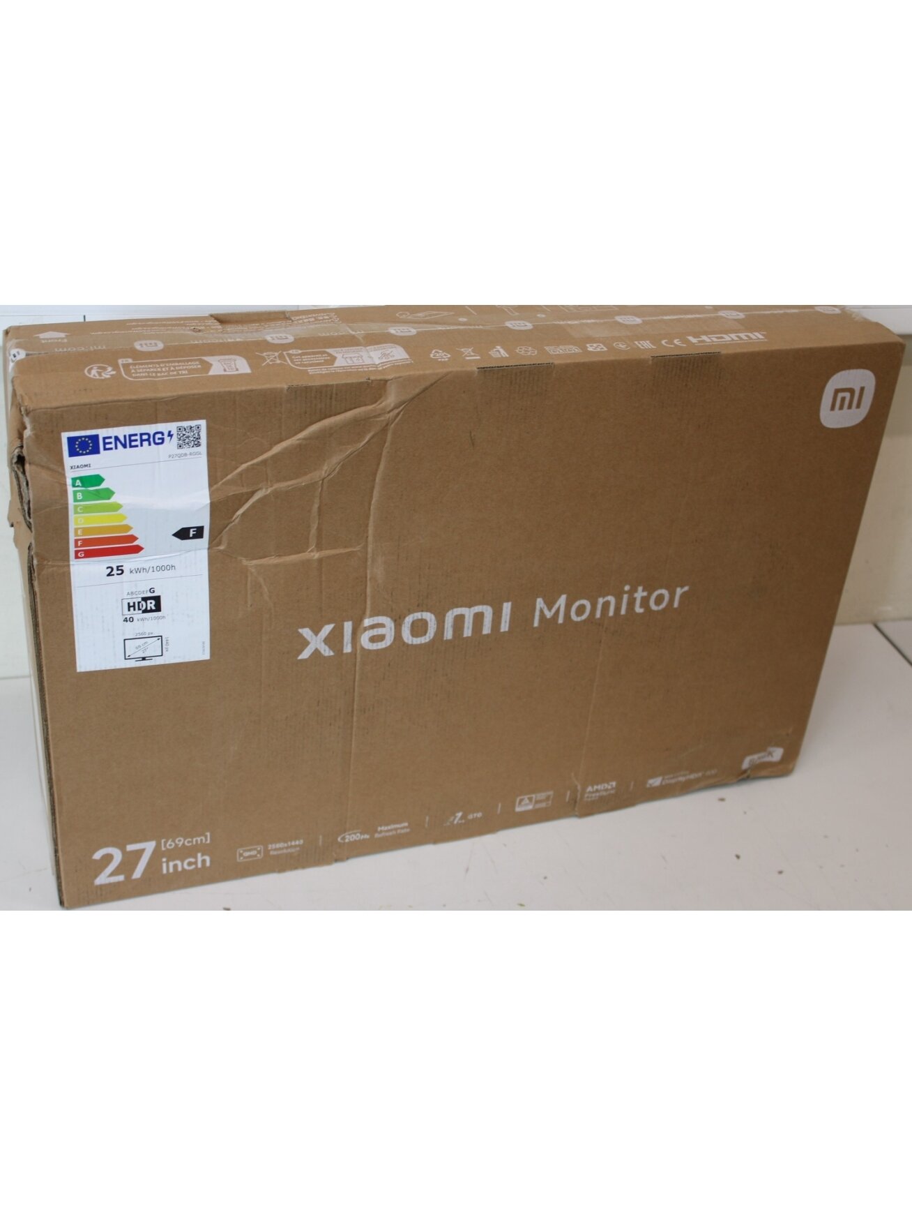 SALE OUT. Xiaomi 2K Gaming Monitor G27Qi 2026 | SALE OUT. | Xiaomi | 2K Gaming Monitor G27Qi 2026 | 27 " | IPS | 16:9 | 200 Hz | 1 ms | 2560 x 1440 pixels | HDMI ports quantity 2 | Black | Warranty 24 month(s) | DAMAGED PACKAGING 2 SALE OUT. Xiaomi 2K Gaming Monitor G27Qi 2026 | SALE OUT. | Xiaomi | 2K Gaming Monitor G27Qi 2026 | 27 " | IPS | 16:9 | 200 Hz | 1 ms | 2560 x 1440 pixels | HDMI ports quantity 2 | Black | Warranty 24 month(s) | DAMAGED PACKAGING 2