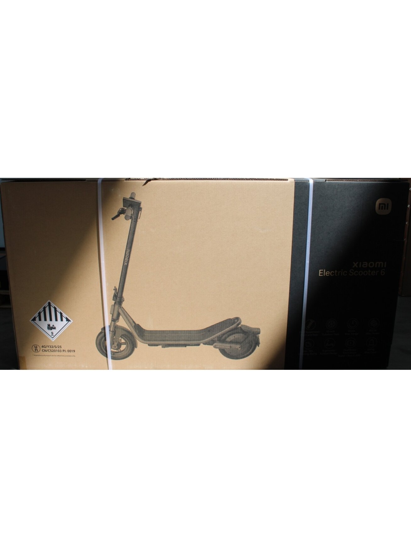 SALE OUT. Xiaomi Electric Scooter 6 GL | Xiaomi 24 month(s) | DAMAGED PACKAGING 4