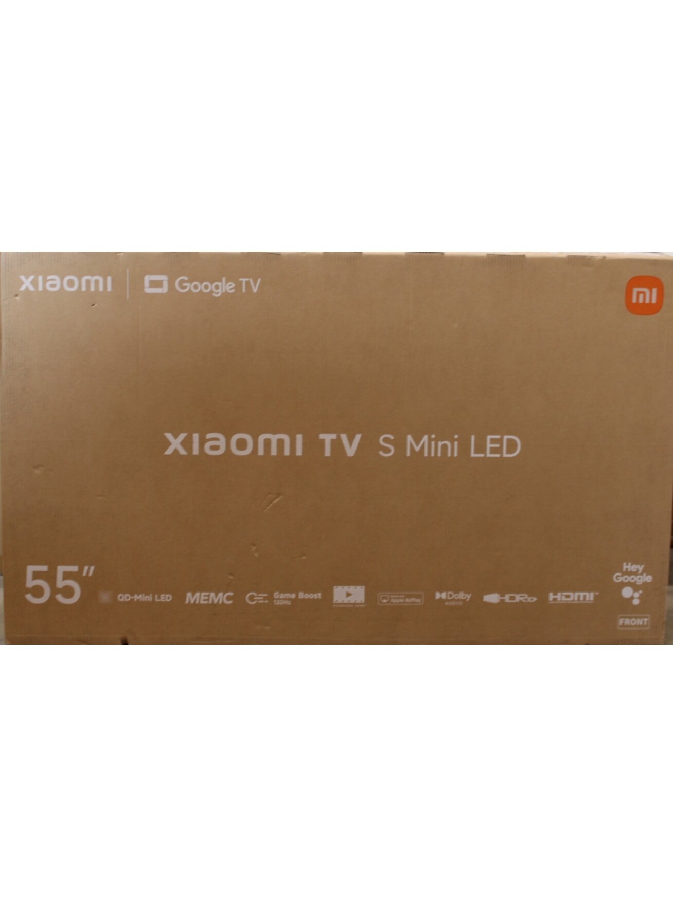 SALE OUT. Xiaomi TV S Mini LED 55 2026 | SALE OUT. Xiaomi S Mini LED 2026 | 55 | Smart TV | Google TV | 4K UHD | Dark Grey | DAMAGED PACKAGING, SCRATCHED BODY (BACK, LEFT SIDE) SALE OUT. Xiaomi TV S Mini LED 55 2026 | SALE OUT. Xiaomi S Mini LED 2026 | 55 | Smart TV | Google TV | 4K UHD | Dark Grey | DAMAGED PACKAGING, SCRATCHED BODY (BACK, LEFT SIDE)