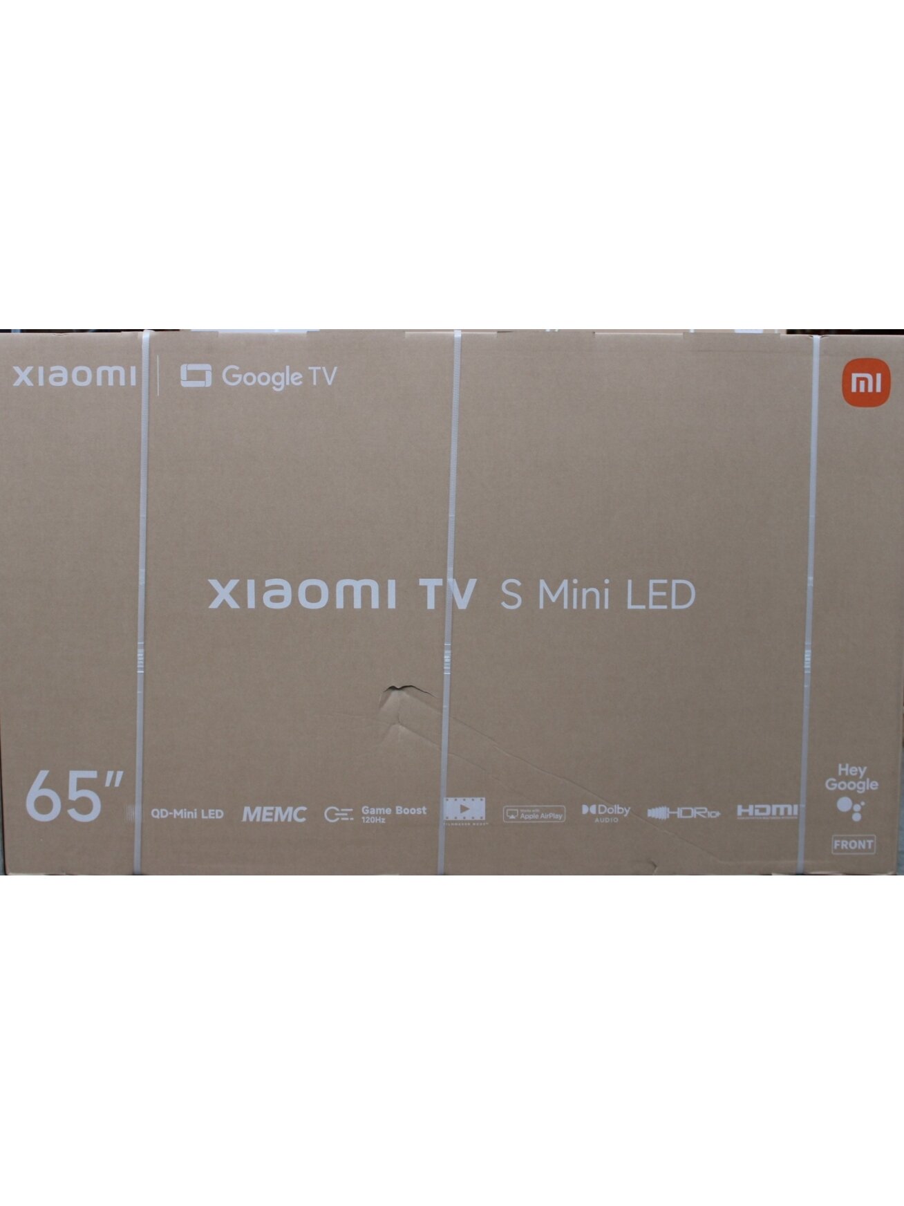 SALE OUT. Xiaomi TV S Mini LED 65 2026 | SALE OUT. Xiaomi | S Mini LED 2026 | 65 | Smart TV | Google TV | 4K UHD | Dark Grey | DAMAGED PACKAGING, DENTED BACKSIDE SALE OUT. Xiaomi TV S Mini LED 65 2026 | SALE OUT. Xiaomi | S Mini LED 2026 | 65 | Smart TV | Google TV | 4K UHD | Dark Grey | DAMAGED PACKAGING, DENTED BACKSIDE