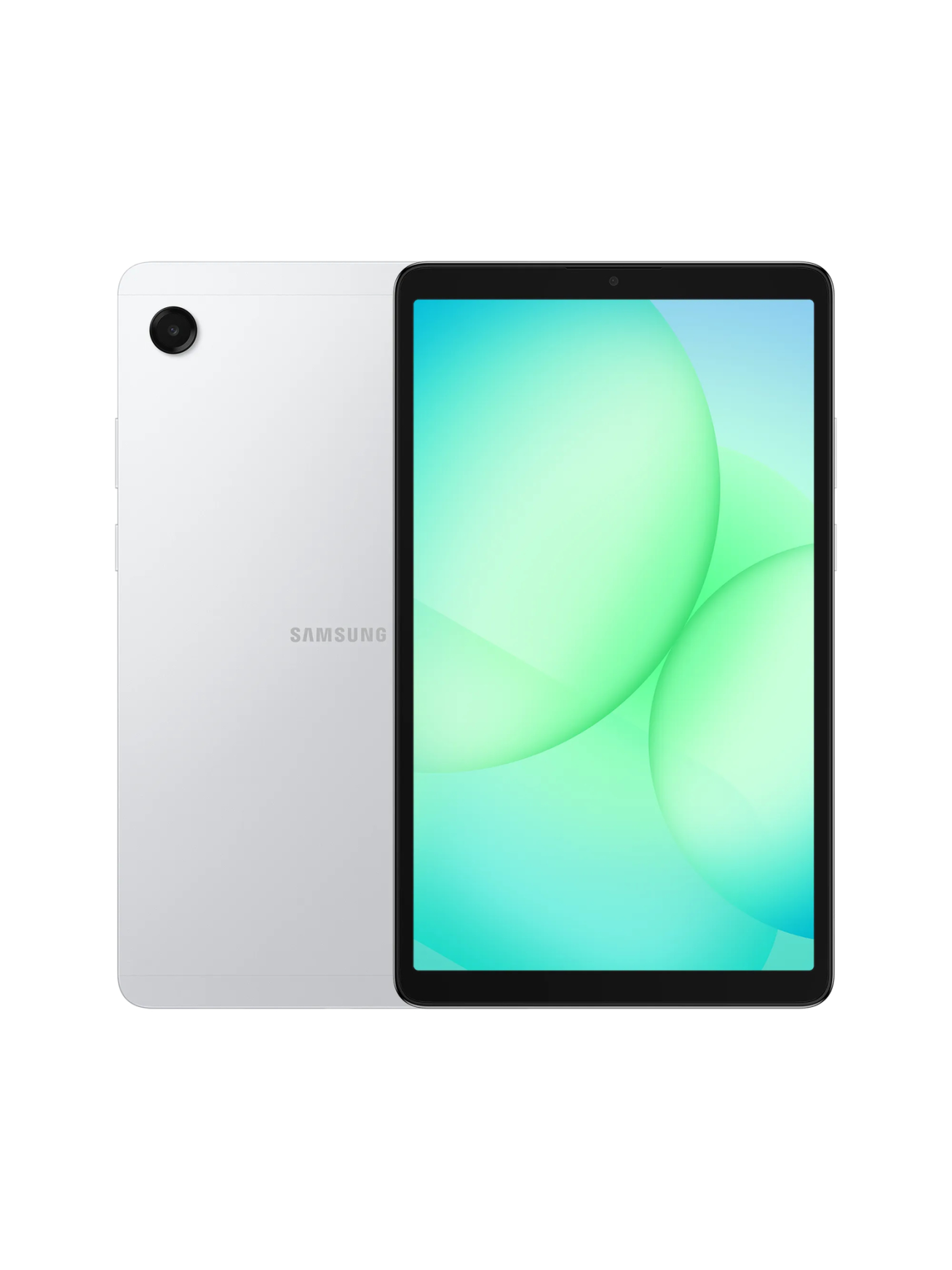 Samsung Galaxy | Tab A11 (X130) | 8.7 " | Silver | TFT LCD | 800 x 1340 pixels | Mediatek | Helio G99 (6 nm) | 4 GB | 64 GB | Wi-Fi | Front camera | 5 MP | Rear camera | 8 MP | Bluetooth | 5.3 | Android | 15 1 Samsung Galaxy | Tab A11 (X130) | 8.7 " | Silver | TFT LCD | 800 x 1340 pixels | Mediatek | Helio G99 (6 nm) | 4 GB | 64 GB | Wi-Fi | Front camera | 5 MP | Rear camera | 8 MP | Bluetooth | 5.3 | Android | 15 1