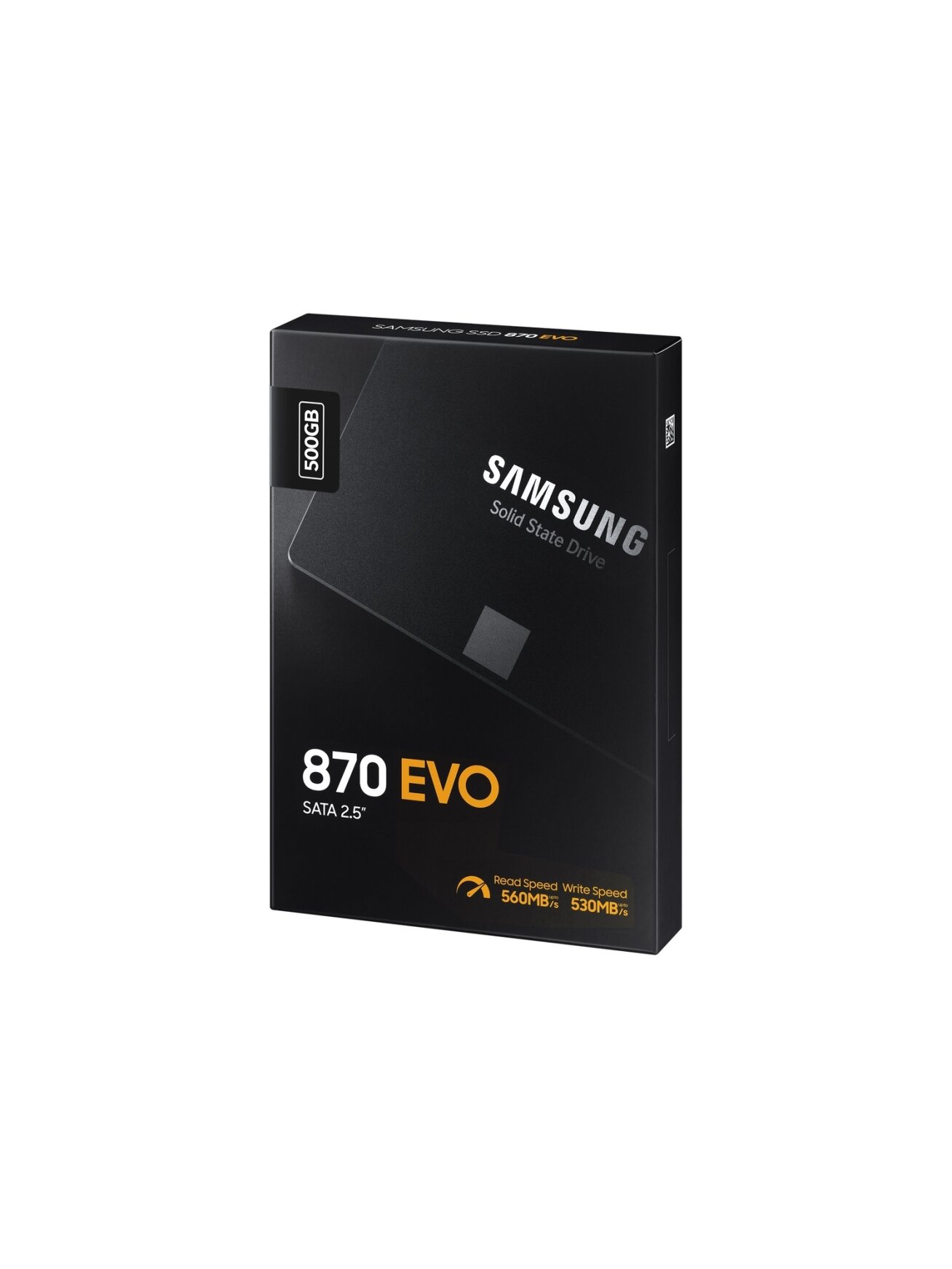 Samsung | SSD | 870 EVO | 500 GB | SSD form factor 2.5" | Solid-state drive interface SATA III | Read speed 560 MB/s | Write speed 530 MB/s 6