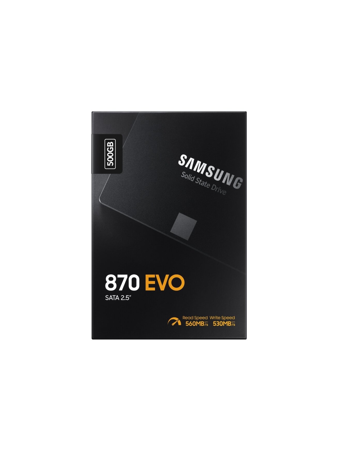 Samsung | SSD | 870 EVO | 500 GB | SSD form factor 2.5" | Solid-state drive interface SATA III | Read speed 560 MB/s | Write speed 530 MB/s 8