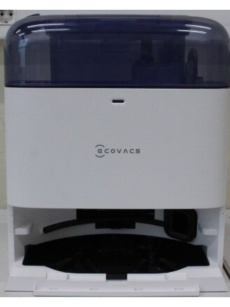 SALE OUT. Ecovacs DEEBOT mini Vacuum cleaner, Robot, Wet&Dry, ZeroTangle Technology, Agile Navigation, White/Blue + Auto-empty station | Ecovacs Robotic Vacuum Cleaner | DEEBOT mini BLUE | Wet&Dry | Li-ion | 3200 mAh | Dust capacity 1.8 L | 8000 Pa | Whit 1