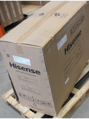 SALE OUT. Hisense Hi-Therma 4,4 kw heat pump Split type Outdoor unit | Hisense AHW-044HCDS1 | Hi-Therma 4.4 kw heat pump Split type Outdoor unit | DAMAGED PACKAGING, DENT ON TOP, BENT RADIATOR GRILLES 1 SALE OUT. Hisense Hi-Therma 4,4 kw heat pump Split type Outdoor unit | Hisense AHW-044HCDS1 | Hi-Therma 4.4 kw heat pump Split type Outdoor unit | DAMAGED PACKAGING, DENT ON TOP, BENT RADIATOR GRILLES 1